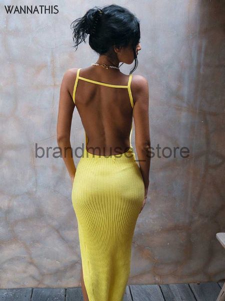 basic casual dresses wannathis knit backless dress for women v neck high split sleeveless tank casual long dresses women summer dresses elas, Black;gray
basic casual dresses wannathis knit backless dress for women v neck high split sleeveless tank casual long dresses women summer dresses elas, Black;gray