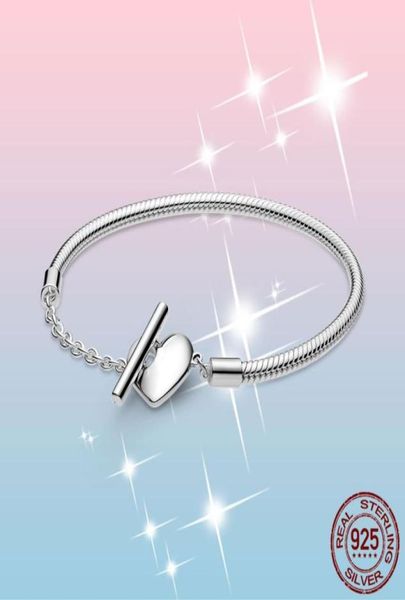 femme bracelet 925 sterling silver moments heart t-bar chain bangle for women fine jewelry gift pulseira with original box8804953, Golden;silver
femme bracelet 925 sterling silver moments heart t-bar chain bangle for women fine jewelry gift pulseira with original box8804953, Golden;silver