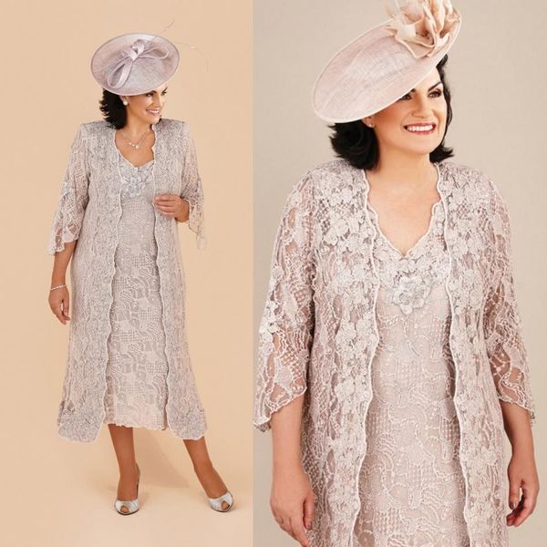 2023 plus size mother of the bride dresses with long jacket lace knee length long sleeve ann balon mother of the bride, Black;red
2023 plus size mother of the bride dresses with long jacket lace knee length long sleeve ann balon mother of the bride, Black;red