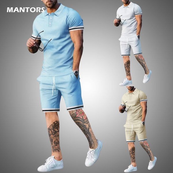 men's tracksuits casual men's summer polo shirtshorts set men's street wear short sleeved two-piece men's sportswear 230, Gray
men's tracksuits casual men's summer polo shirtshorts set men's street wear short sleeved two-piece men's sportswear 230, Gray