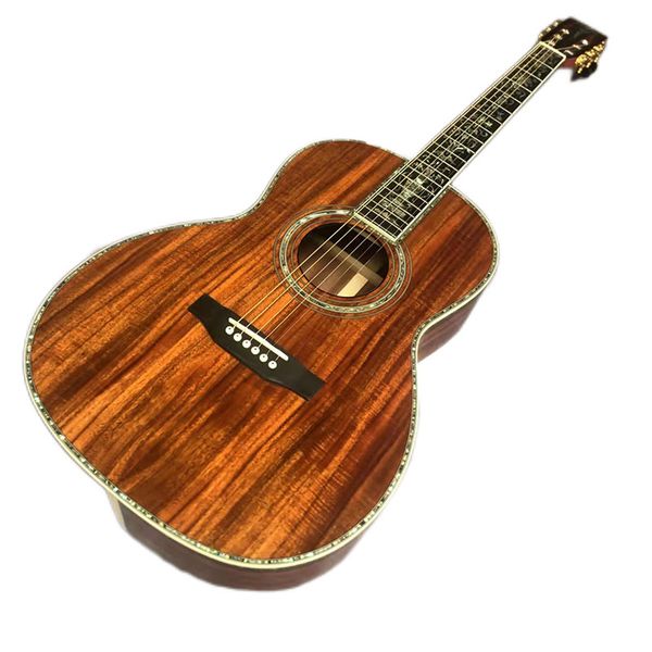2023 39 inch full koa wood 0045 luxury black finger abalone shell inlaid acoustic wood ji
2023 39 inch full koa wood 0045 luxury black finger abalone shell inlaid acoustic wood ji
