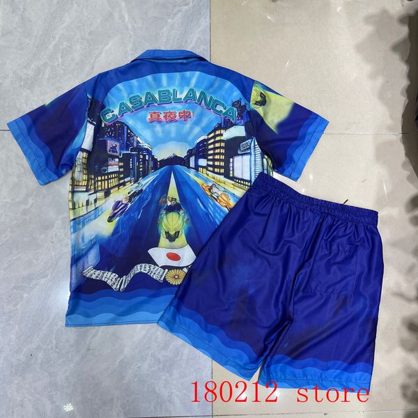 mens tracksuits blue city night crazy racing printing hawaii shorts shirt set men women casablanca beach suit japan 230710, Gray
mens tracksuits blue city night crazy racing printing hawaii shorts shirt set men women casablanca beach suit japan 230710, Gray