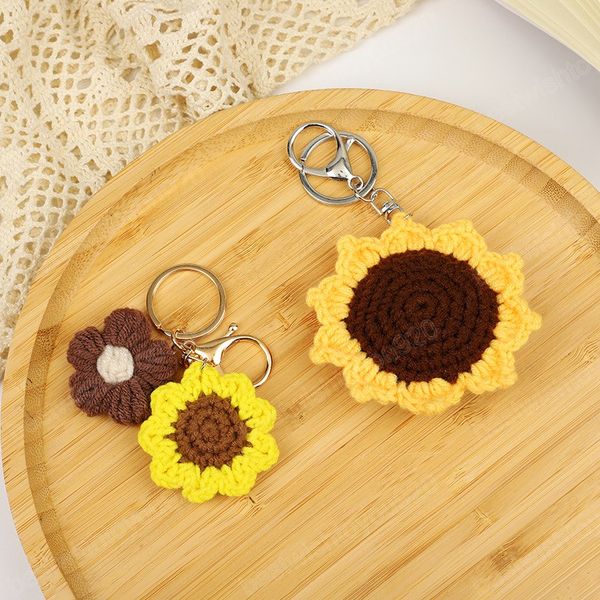 artificial sunflower crochet pendant handmade sunflower keychain kawaii milk cotton homemade flower bag car pendant accessories, Silver
artificial sunflower crochet pendant handmade sunflower keychain kawaii milk cotton homemade flower bag car pendant accessories, Silver