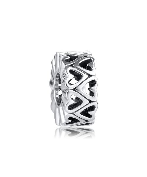 silver openwork and heart spacer charm sterling-silver-jewelry beads fits bracelets diy woman fashion charms2917123, Black
silver openwork and heart spacer charm sterling-silver-jewelry beads fits bracelets diy woman fashion charms2917123, Black
