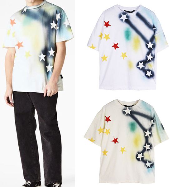 23ss spring summer new star pleated print loose casual couple palm short sleeve t-shirt fashion angels designer mens summer angel tshirt bea, White;black
23ss spring summer new star pleated print loose casual couple palm short sleeve t-shirt fashion angels designer mens summer angel tshirt bea, White;black