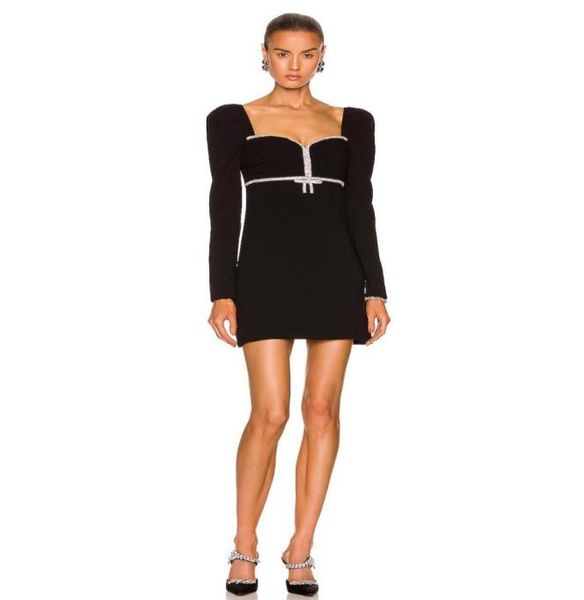 201 2023 spring brand same style dress long sleeve wool fashion womens clothes panelled crew neck fashion women clothes luxi3333286, Black
201 2023 spring brand same style dress long sleeve wool fashion womens clothes panelled crew neck fashion women clothes luxi3333286, Black