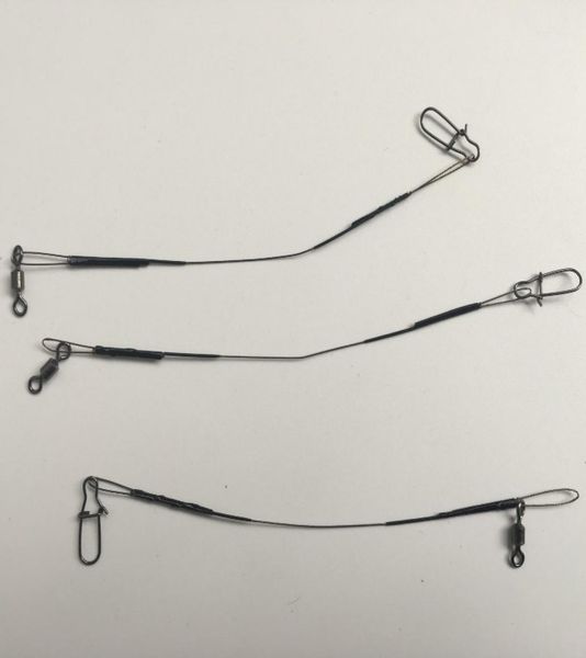 3pcs 5quot 12 lb high qulity micro leader w crane swivel fishing lure hooks line trace wire leader swivel spinner shark8201323
3pcs 5quot 12 lb high qulity micro leader w crane swivel fishing lure hooks line trace wire leader swivel spinner shark8201323