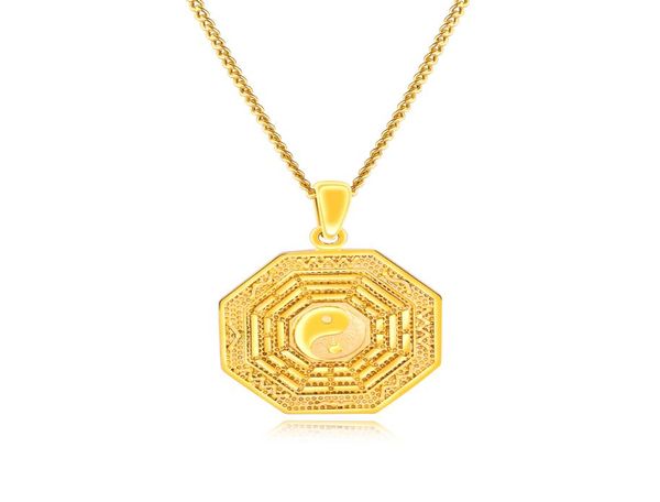 gold tone tai chi pendant necklace gossip balance symbol yin yang split necklace chain for men or women3754109, Silver
gold tone tai chi pendant necklace gossip balance symbol yin yang split necklace chain for men or women3754109, Silver