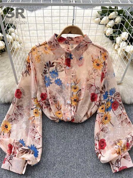 women's blouses shirts singreiny floral print chiffon blouse summer women loose lapel lantern sleeve ladies fashion 2023 vacation casu, White
women's blouses shirts singreiny floral print chiffon blouse summer women loose lapel lantern sleeve ladies fashion 2023 vacation casu, White