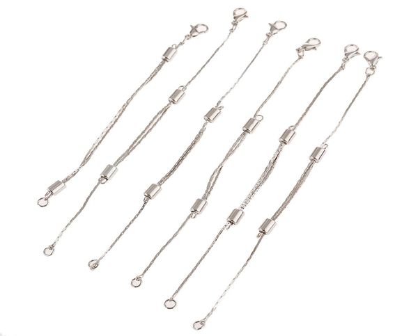 extension chains copper stainless steel adjustable movable necklace chain for diy jewelry making findings bracelet necklace1085167, Silver
extension chains copper stainless steel adjustable movable necklace chain for diy jewelry making findings bracelet necklace1085167, Silver