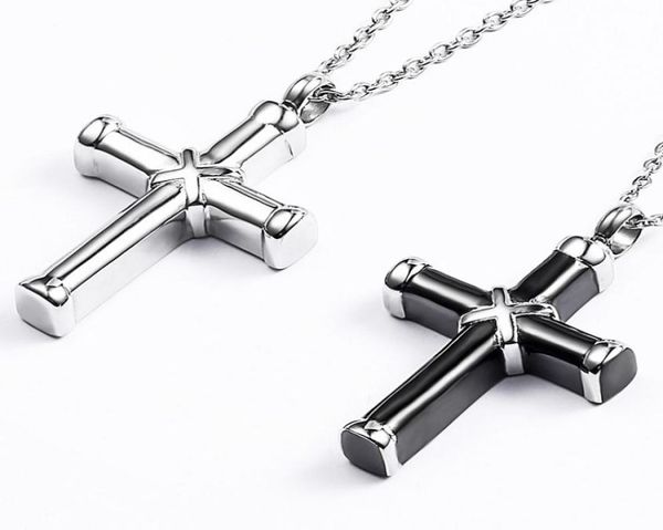 mens women charm stainless steel cross necklace black small pendant fashion jewelry design chain punk trendy necklaces for men per3482246, Silver
mens women charm stainless steel cross necklace black small pendant fashion jewelry design chain punk trendy necklaces for men per3482246, Silver