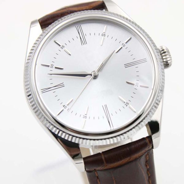men's fashion watch watches designer mechanical automatic luxury 40mm watch, Slivery;brown
men's fashion watch watches designer mechanical automatic luxury 40mm watch, Slivery;brown