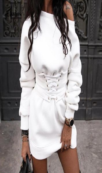 winter warm o neck sweatshirt dress women casual autumn long sleeve mini dress off shoulder laceup bandage party xl4426824, Black;gray
winter warm o neck sweatshirt dress women casual autumn long sleeve mini dress off shoulder laceup bandage party xl4426824, Black;gray