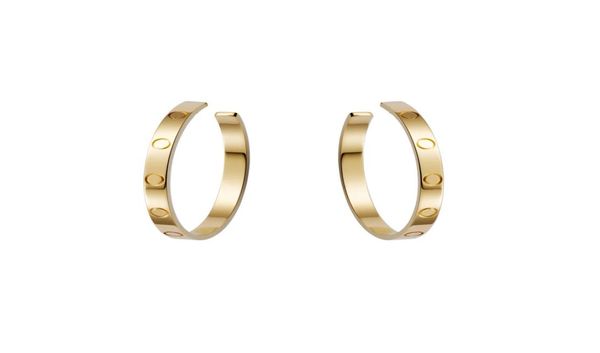 large hoop huggie love earrings for women ladies girls gift jewelryscrew marking316l titanium steel famous brand jewelry with 7050395, Golden;silver
large hoop huggie love earrings for women ladies girls gift jewelryscrew marking316l titanium steel famous brand jewelry with 7050395, Golden;silver