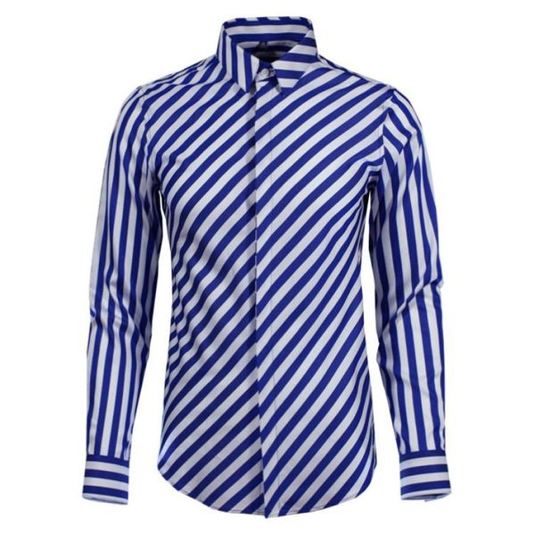 diagonal stripes men casual shirt cotton blend long sleeve camisa masculino slim plus size 4xl men dress shirt3637724, White;black
diagonal stripes men casual shirt cotton blend long sleeve camisa masculino slim plus size 4xl men dress shirt3637724, White;black
