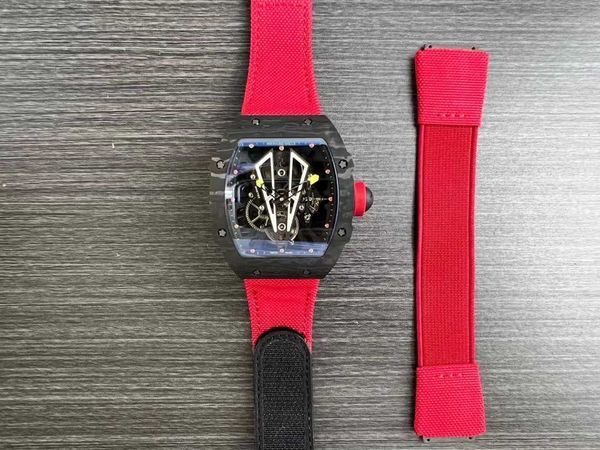 designer fantasic men wrist watch superb rm27-02 active tourbillon watches 3sx6 bbr factory high-end quality mechanical uhr ntpt all carbon, Slivery;brown
designer fantasic men wrist watch superb rm27-02 active tourbillon watches 3sx6 bbr factory high-end quality mechanical uhr ntpt all carbon, Slivery;brown