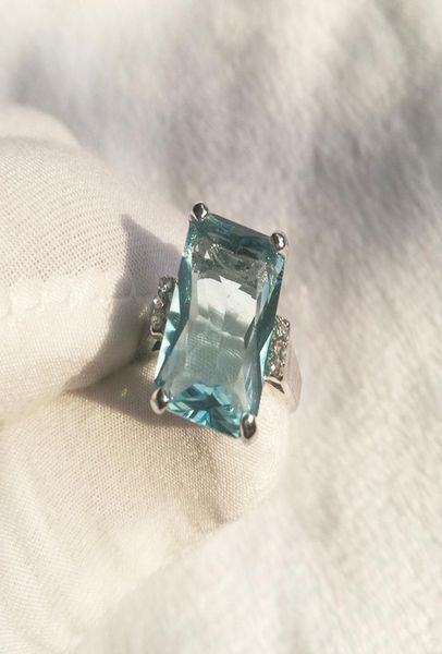 white gold color clear zircon rings for women girls gifts geometric geomstone engagement wedding cz crystal ring sj5761722, Silver
white gold color clear zircon rings for women girls gifts geometric geomstone engagement wedding cz crystal ring sj5761722, Silver