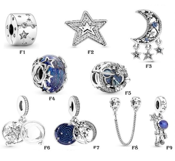 new 925 sterling silver fit charms bracelets blue stars moon magic night sky charms for european women wedding original fashion jewelry22062, Golden;silver
new 925 sterling silver fit charms bracelets blue stars moon magic night sky charms for european women wedding original fashion jewelry22062, Golden;silver