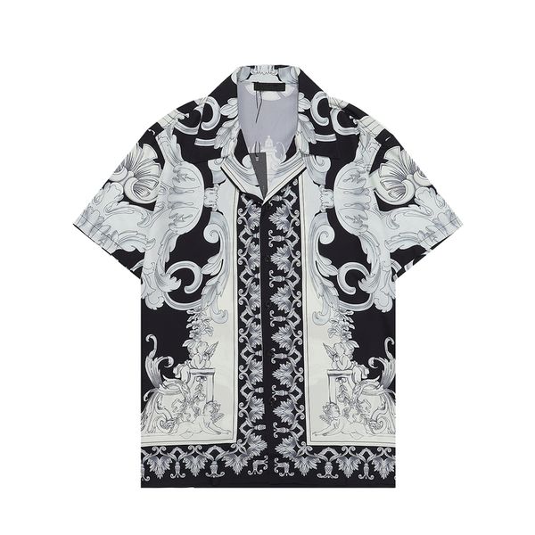 shirt men's brand ver decor short shirt new fashion design face pattern cardigan single breasted lapel boss travel loose casual short s, White;black
shirt men's brand ver decor short shirt new fashion design face pattern cardigan single breasted lapel boss travel loose casual short s, White;black