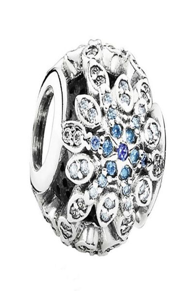 925 sterling silver bead jewelry fit charm bracelets openwork snowflake clear cz and mixed blue shades of crystal and cz2738788, Black
925 sterling silver bead jewelry fit charm bracelets openwork snowflake clear cz and mixed blue shades of crystal and cz2738788, Black