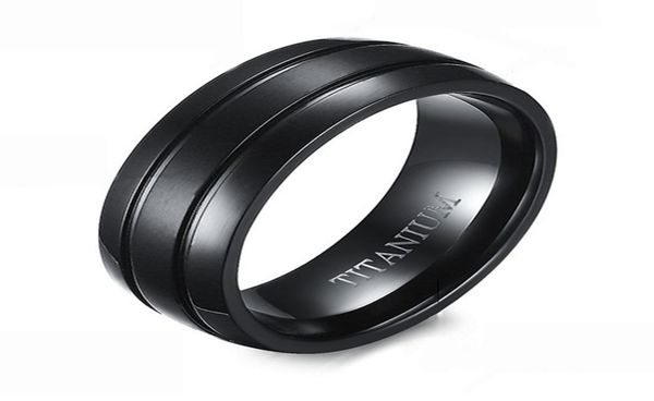 8mm basic mens double lines titanium steel wedding band ring well finished comfort fit3200463, Silver
8mm basic mens double lines titanium steel wedding band ring well finished comfort fit3200463, Silver