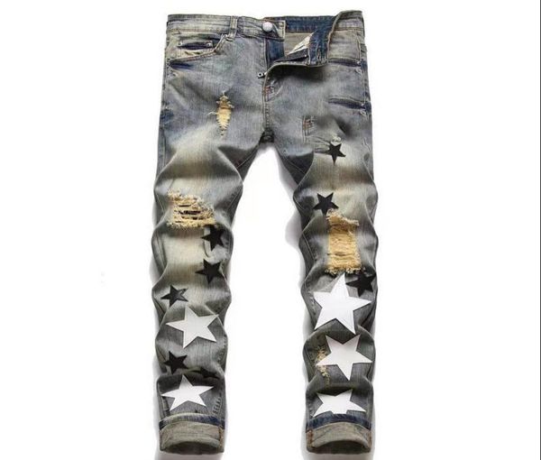 2022 european and american men039s designer ripped jeans hiphop high street fashion fashion brand cycling motorcycle embroider3214018, Blue
2022 european and american men039s designer ripped jeans hiphop high street fashion fashion brand cycling motorcycle embroider3214018, Blue