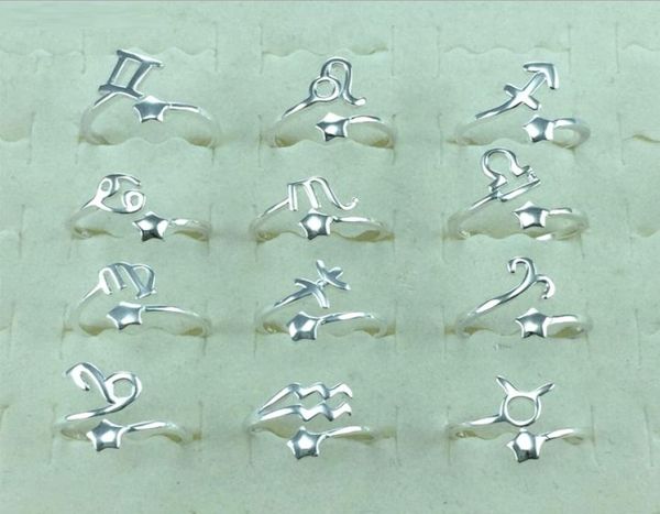 fashion twelve 12 constellations s925 silver ring zodiac sign opening rings for women retro couple finger r ings4029384
fashion twelve 12 constellations s925 silver ring zodiac sign opening rings for women retro couple finger r ings4029384