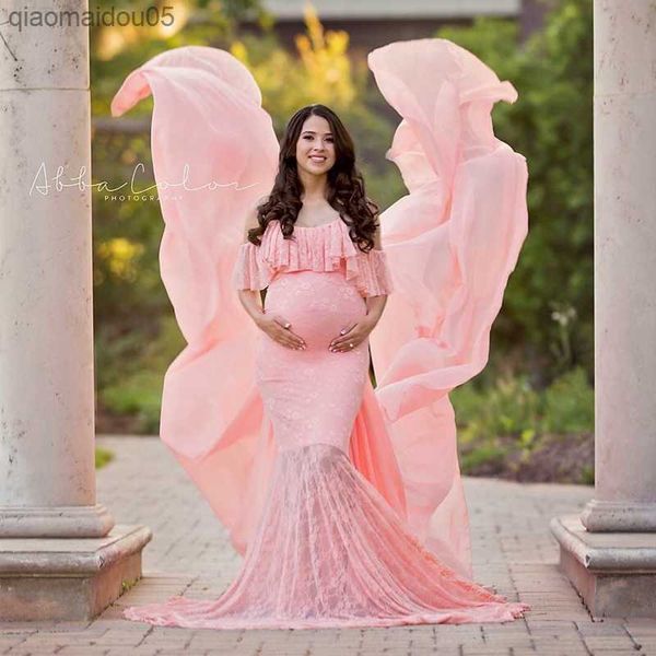 lace maternity dress for p shoot long maxi gown evening pregnancy dress pgraphy props pregnant women baby shower dress l230712, White
lace maternity dress for p shoot long maxi gown evening pregnancy dress pgraphy props pregnant women baby shower dress l230712, White