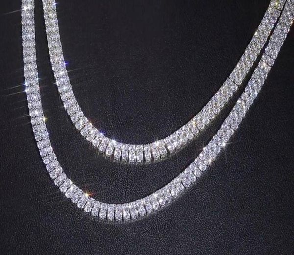 14k gold silver 2 row tennis chain choker 3mm zircon lab diamond hip hop iced necklace 18inch 22inch6274325, Black
14k gold silver 2 row tennis chain choker 3mm zircon lab diamond hip hop iced necklace 18inch 22inch6274325, Black