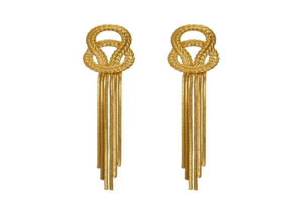 vintage women earring metal knot chain stud earrings for women punk jewelry gold chain tassel earring pendant gothic brincos femme7377824, Golden;silver
vintage women earring metal knot chain stud earrings for women punk jewelry gold chain tassel earring pendant gothic brincos femme7377824, Golden;silver