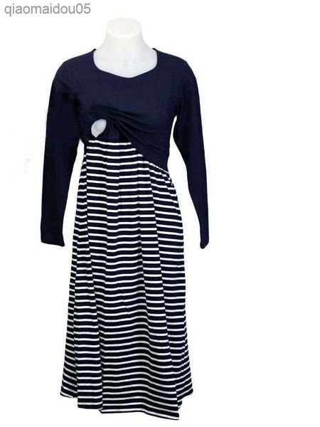 new maternity long sleeve nursing clothes spring and autumn cotton striped long skirt pregnant women breastfeeding dress l230712, White
new maternity long sleeve nursing clothes spring and autumn cotton striped long skirt pregnant women breastfeeding dress l230712, White
