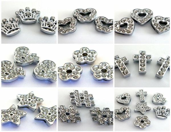 100pcslot clear full rhinestone zinc slider charms diy accessories pet collar wristband keychain heart crown cross flower star 246558311, Bronze;silver
100pcslot clear full rhinestone zinc slider charms diy accessories pet collar wristband keychain heart crown cross flower star 246558311, Bronze;silver
