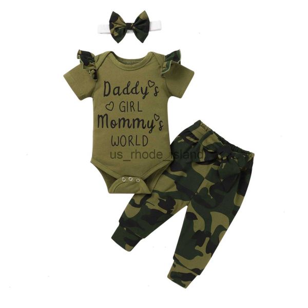 clothing sets 3 pieces kids suit set letter print o-neck short sleeve romper camouflage pants headband for girls 3-12 months x0712, White
clothing sets 3 pieces kids suit set letter print o-neck short sleeve romper camouflage pants headband for girls 3-12 months x0712, White