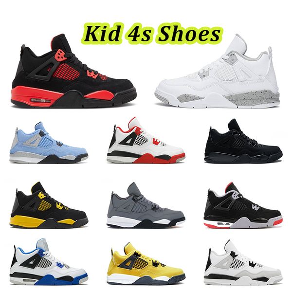 kids 4s shoes grade school basketball jumpman 4 sneakers boys girls childrens shoe runner toddler infant big kid tainers red thunder white o, White;red
kids 4s shoes grade school basketball jumpman 4 sneakers boys girls childrens shoe runner toddler infant big kid tainers red thunder white o, White;red