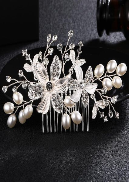 crystal flower and leaf wedding hair comb silver hair jewelry for wedding bride bridesmaid jch1001850007, Golden;white
crystal flower and leaf wedding hair comb silver hair jewelry for wedding bride bridesmaid jch1001850007, Golden;white