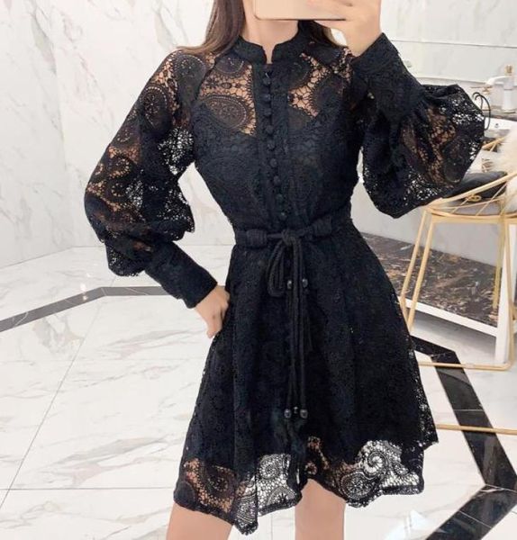 casual dresses 2021 luxury design runway dress autumn women waist lace hollow out lantern sleeve mini whith belt4158186, Black;gray
casual dresses 2021 luxury design runway dress autumn women waist lace hollow out lantern sleeve mini whith belt4158186, Black;gray