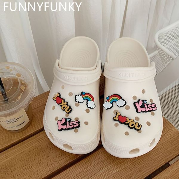 sandals solid hole shoes for diy charm garden slippers beach slippers solid hole sandals for women eva anti slip holiday pillows cloud slipp, Black
sandals solid hole shoes for diy charm garden slippers beach slippers solid hole sandals for women eva anti slip holiday pillows cloud slipp, Black