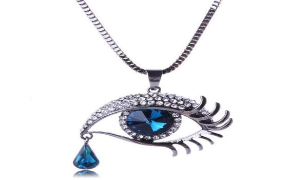 new magic teardrop collier bijoux vintage evil eye necklace pendants angel tears austrian crystal necklace collar long chain hji8133308, Silver
new magic teardrop collier bijoux vintage evil eye necklace pendants angel tears austrian crystal necklace collar long chain hji8133308, Silver