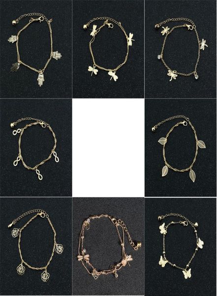 8 designs metal alloy beads anklets bracelet chain gold color tone fashion beach barefoot sandal foot jewelry2834095, Red;blue
8 designs metal alloy beads anklets bracelet chain gold color tone fashion beach barefoot sandal foot jewelry2834095, Red;blue