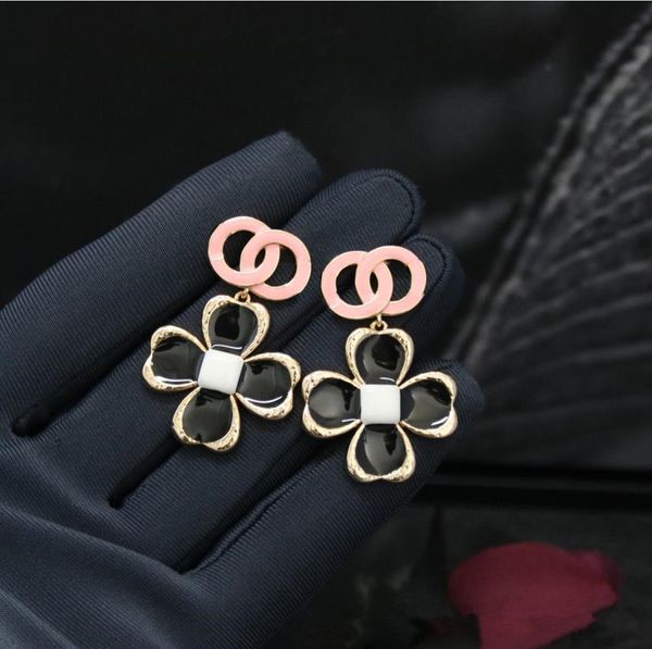 dangle & chandelier european and american luxury jewelry brands jewelry enamel earrings with fashionable temperament and simple 925 silver n
dangle & chandelier european and american luxury jewelry brands jewelry enamel earrings with fashionable temperament and simple 925 silver n