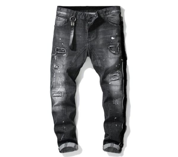 mens luxury designer jeans denim black ripped pants the version fashion broken hole italy brand bike designerr5sf6215391, Blue
mens luxury designer jeans denim black ripped pants the version fashion broken hole italy brand bike designerr5sf6215391, Blue