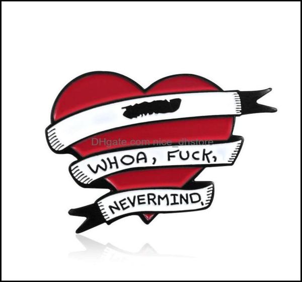 pinsbrooches jewelry red heart banner brooches fxxk badges lapel pins funny quote for men women drop delivery 2021 dhg1s4494155, Gray
pinsbrooches jewelry red heart banner brooches fxxk badges lapel pins funny quote for men women drop delivery 2021 dhg1s4494155, Gray