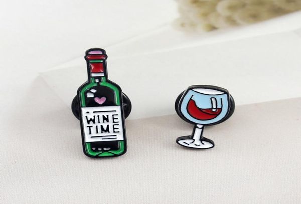 wine wine glass combination enamel personality creative brooch cartoon special tide new lapels denim badge pins5129331, Gray
wine wine glass combination enamel personality creative brooch cartoon special tide new lapels denim badge pins5129331, Gray