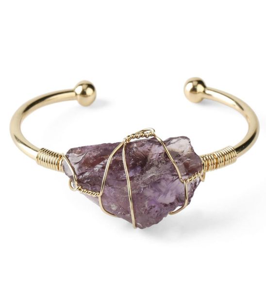 natural stone bangles cuff copper bracelets for women goldcolor wire wrap irregular crystal quartz girls kids jewelry7676134, Black
natural stone bangles cuff copper bracelets for women goldcolor wire wrap irregular crystal quartz girls kids jewelry7676134, Black