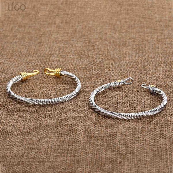 designer bracelets silver twisted cuff bangle fashion men charm bracelet hook 5mm wire woman cable mens jewelry exquisite simple jewelry acc, Black
designer bracelets silver twisted cuff bangle fashion men charm bracelet hook 5mm wire woman cable mens jewelry exquisite simple jewelry acc, Black