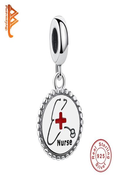 belawang fashion charm beads 925 sterling silver nurse pendant bead fit charm bracelet original women jewelry making q02259811066, Black
belawang fashion charm beads 925 sterling silver nurse pendant bead fit charm bracelet original women jewelry making q02259811066, Black