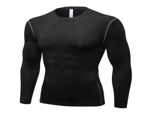 2018 new quick dry compression tight jersey fitness gym sports running shirt bodybuilding long sleeve black tshirts men2335180, Black;blue
2018 new quick dry compression tight jersey fitness gym sports running shirt bodybuilding long sleeve black tshirts men2335180, Black;blue