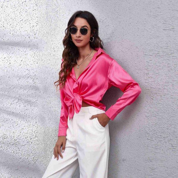 women's blouses shirts women satin blouse casual turn down collar fake silk long sleeve loose shirt spring autumn fashion elegant vinta, White
women's blouses shirts women satin blouse casual turn down collar fake silk long sleeve loose shirt spring autumn fashion elegant vinta, White