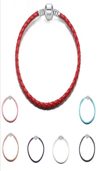 leather bracelet fit european charms metal clasp 3mm genuine rope woven bracelets for men women sale wholesale9093977, Golden;silver
leather bracelet fit european charms metal clasp 3mm genuine rope woven bracelets for men women sale wholesale9093977, Golden;silver