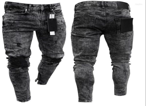 men039s jeans men39s sweatpants hole pants casual foot zipper male ripped skinny trousers black biker pencil long8631071, Blue
men039s jeans men39s sweatpants hole pants casual foot zipper male ripped skinny trousers black biker pencil long8631071, Blue